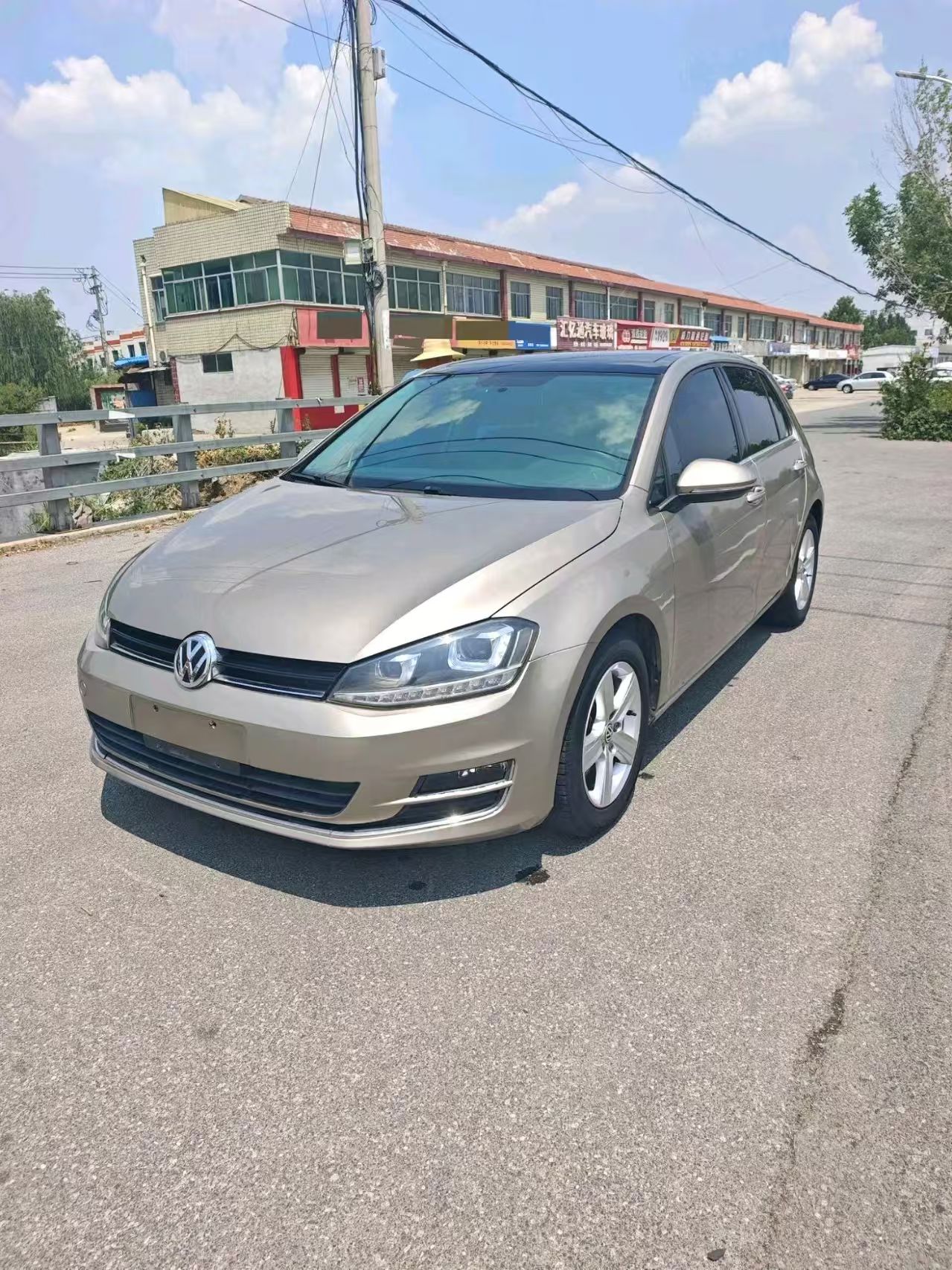 2015Year  Golf 7th generation Comfort model LHD Used Car for African Export