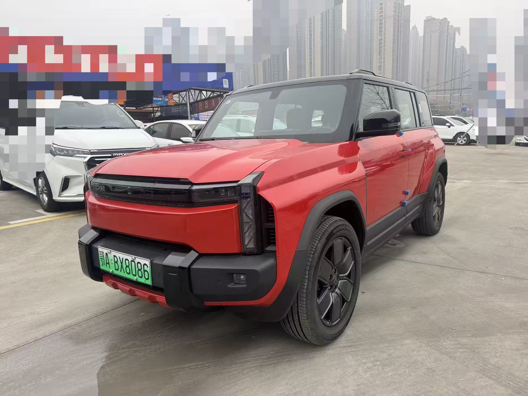 iCAR 2024Year iCAR 03T 501km four-wheel drive long range version LHD Used Car for Latin American/Middle Eastern/African Export